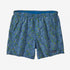 Patagonia Women's Baggies Shorts - 5 in. Floral Fun: Vessel Blue