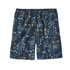 Patagonia Men's Baggies Longs - 7 in. Wandering Woods: Tidepool Blue