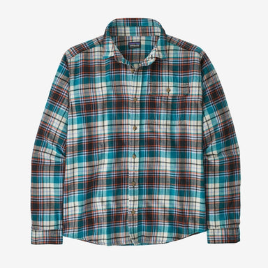 Patagonia Men's L/S LW Fjord Flannel Shirt avas: Belay Blue / L