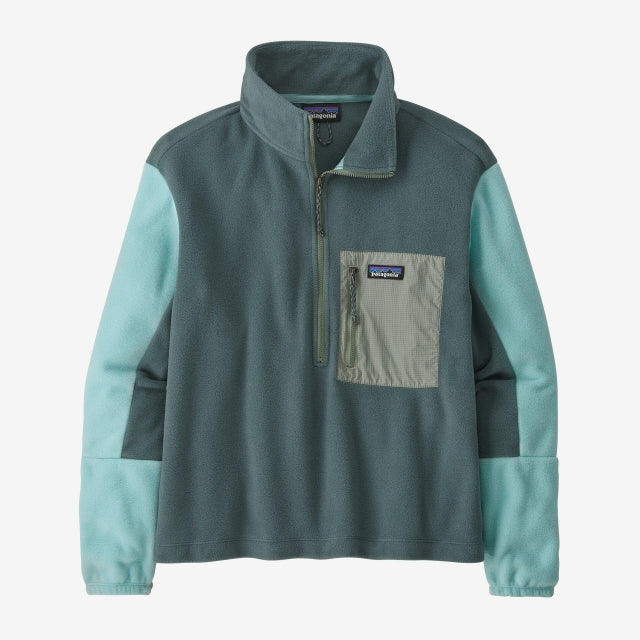 Patagonia Women's Microdini 1/2 Zip P/O Nouveau Green