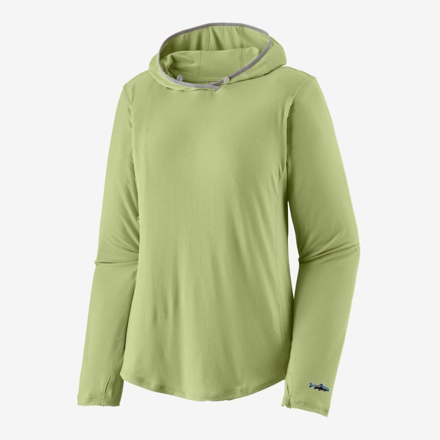 Patagonia Women's Tropic Comfort Natural Hoody Friend Green