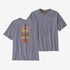 Patagonia Men's Fitz Roy Wild Responsibili-Tee Herring Grey