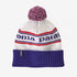 Patagonia Powder Town Beanie Park Stripe: Viking Blue