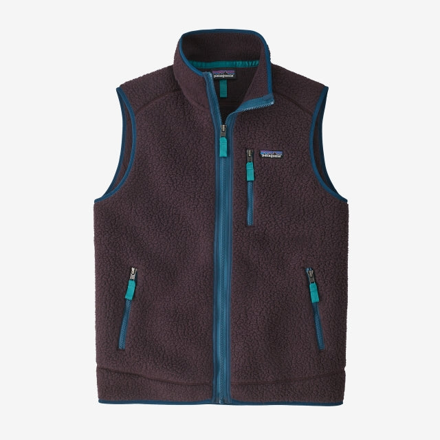Patagonia Men's Retro Pile Vest Obsidian Plum