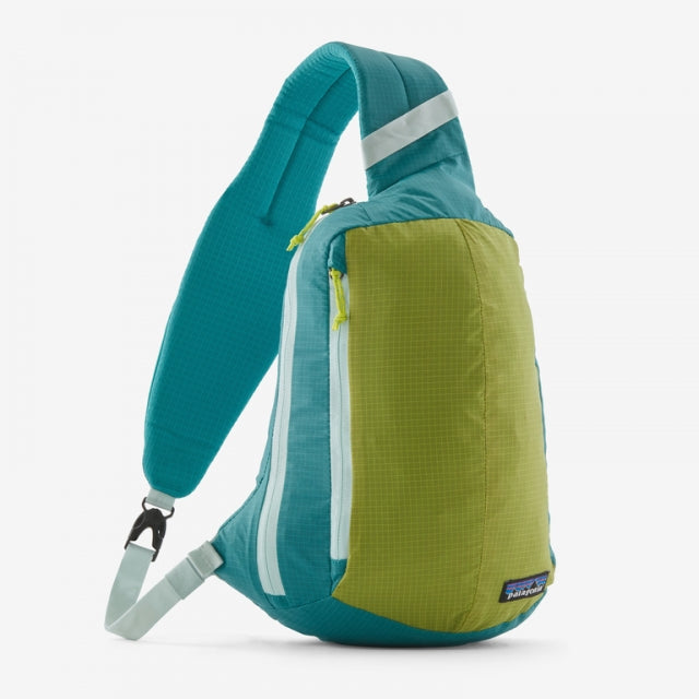 blue patagonia sling bag Atom 8L Bag-Vessel REAL Watersports padded tablet sleeve for your hand Patagonia Atom Sling 8L -