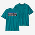 Patagonia Men's P-6 Logo Responsibili-Tee Belay Blue