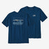 Patagonia Men's '73 Skyline Organic T-Shirt agom Blue / L