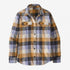 Patagonia Women's L/S Organic Cotton MW Fjord Flannel Shirt Guides: Dried Mango
