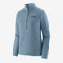 Patagonia Women's R1 Daily Zip Neck Light Plume Grey - Steam Blue X-Dye