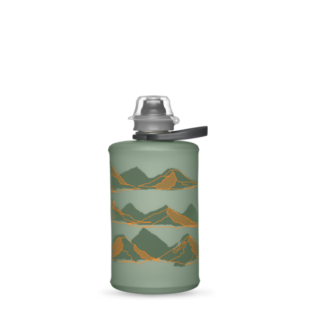HydraPak Stow Mountain Edition 350 ml Sutro Green