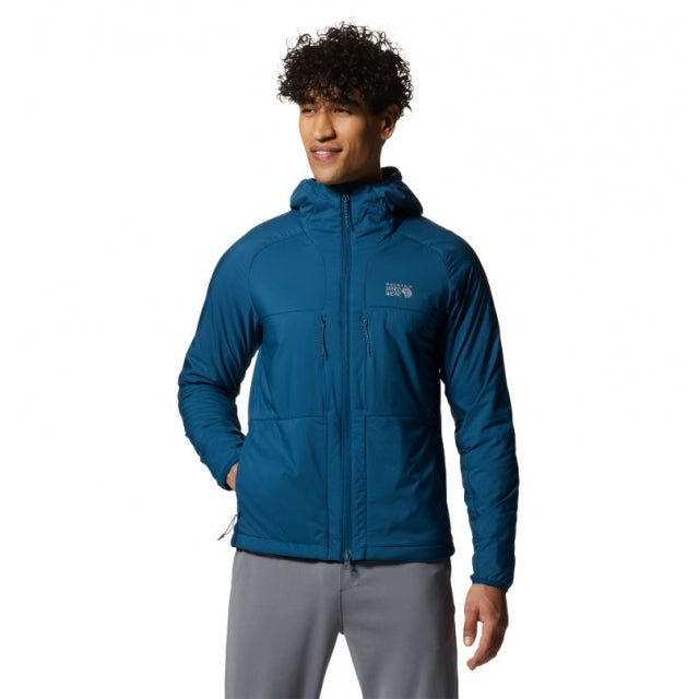 Mountain Hardwear Men's Kor Airshell Warm Jacket Dark Caspian