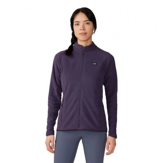 Mountain Hardwear Women's Microchill Full Zip Jacket Blurple