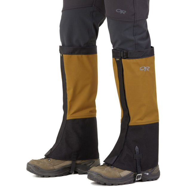 Outdoor Research Men's Crocodile Gaiters Ochre/Black