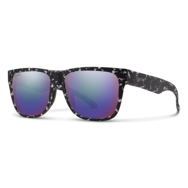 Smith Optics Lowdown 2 Matte Black Marble - ChromaPop Polarized Violet Mirror