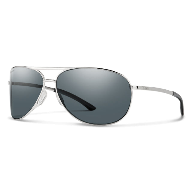 Smith Optics Serpico 2 Silver - Polarized Gray