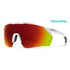 Smith Optics Ruckus Matte White - ChromaPop Red Mirror