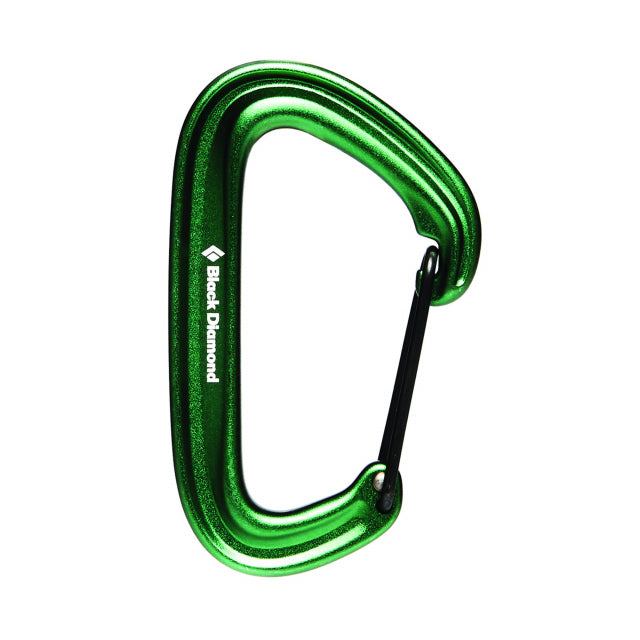 Black Diamond Litewire Carabiner Green