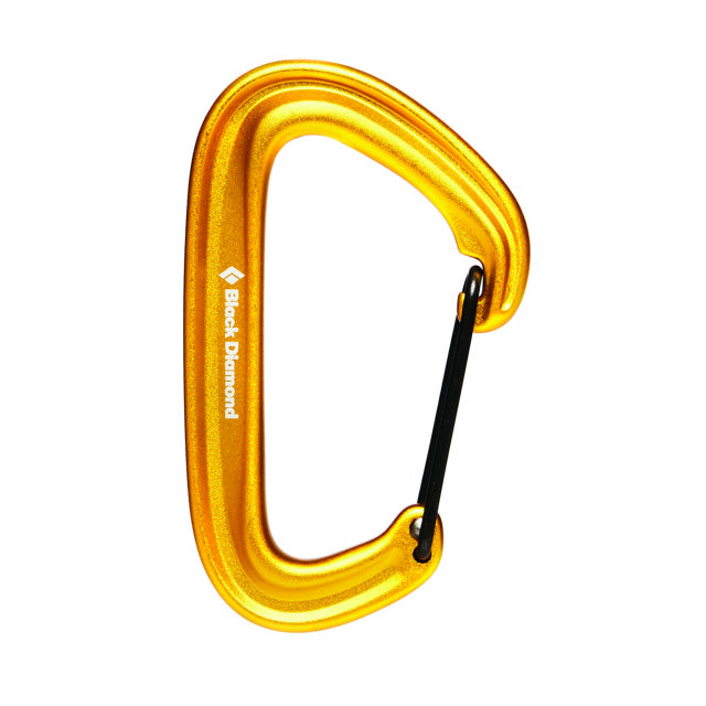 Black Diamond Litewire Carabiner Yellow