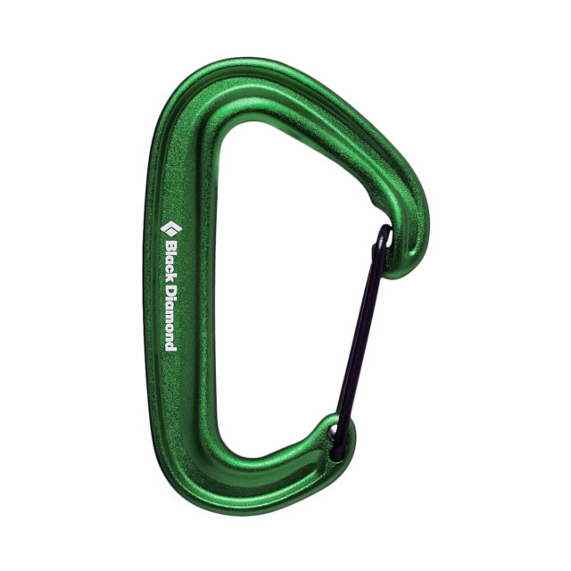 Black Diamond Miniwire Carabiner Green