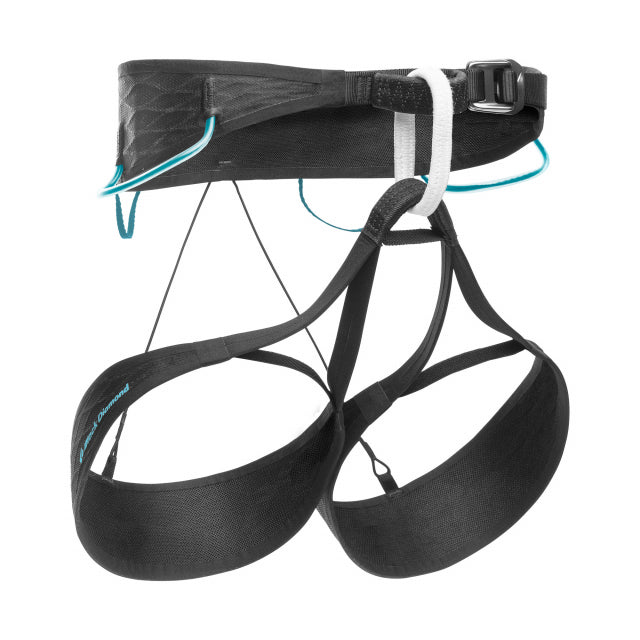 Black Diamond Women's Airnet Harness Black-Aqua Verde