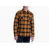 KUHL Men's Dillingr Flannel LS Teakwood