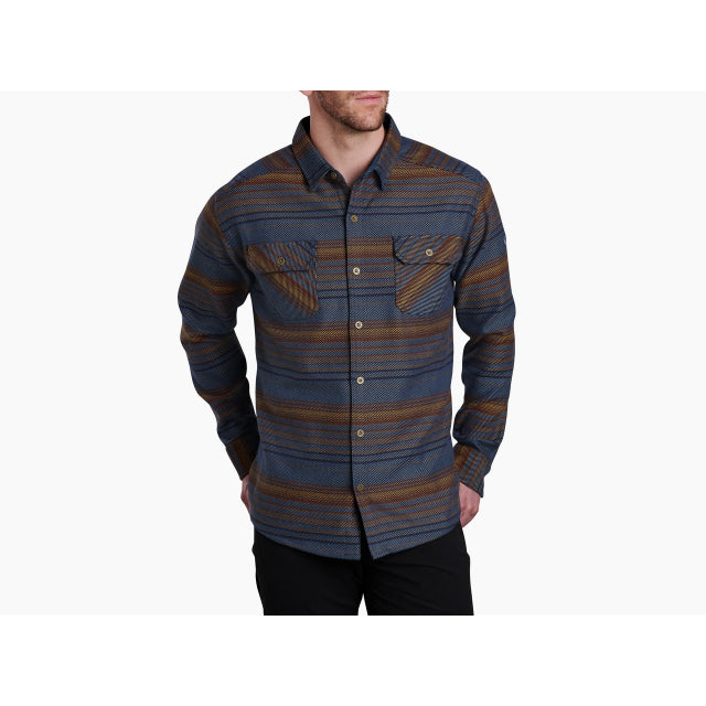 KUHL Men's Disordr Flannel LS Sunset Gold
