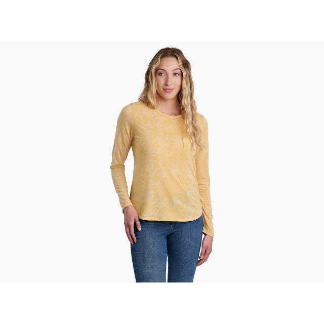 KUHL Women's Konstance LS Honey Print