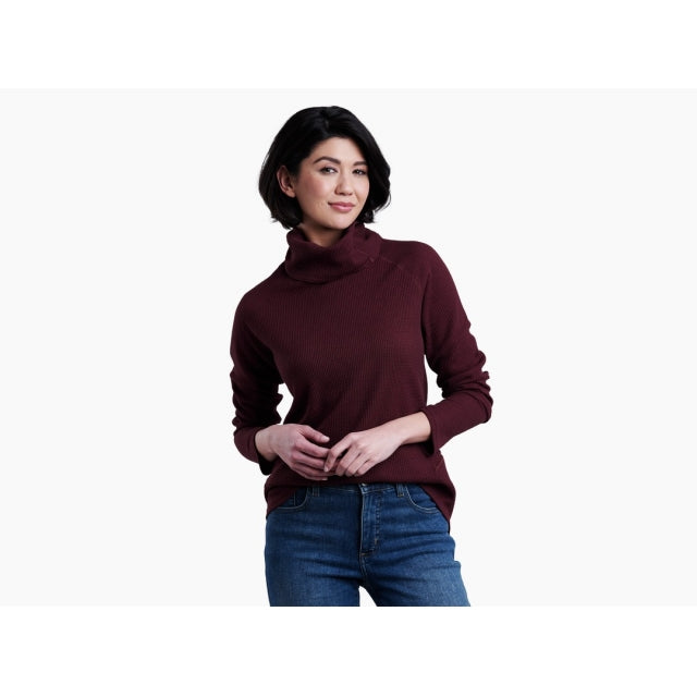 KUHL Women's Petra Turtleneck Zinfandel