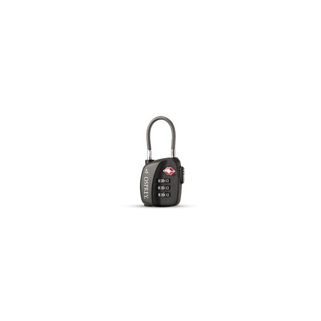 Osprey Packs TSA Cable Lock Black