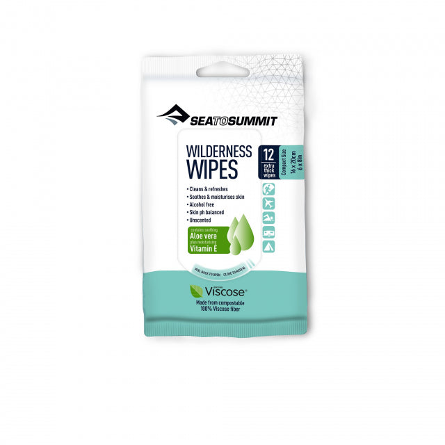 Trek and Travel Wilderness Wipes - S - 12 per pack