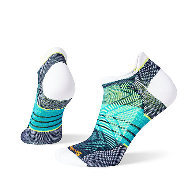 Smartwool Women's Run Zero Cushion Stripe Low Ankle Socks