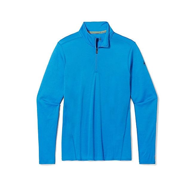 Smartwool Men's Classic All-Season Merino Base Layer 1/4 Zip Laguna Blue