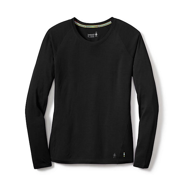 Smartwool Women's Classic All-Season Merino Base Layer Crew Black