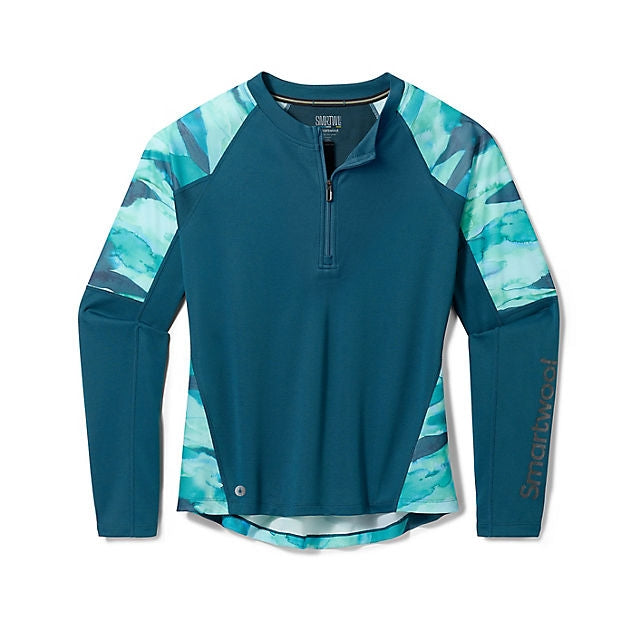 Smartwool Women's Mountain Bike Long Sleeve Jersey Twilight Blue