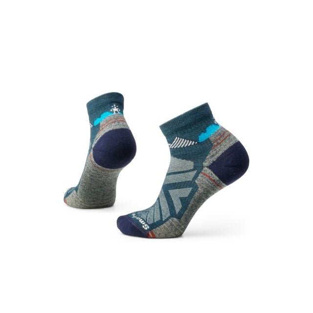 Smartwool Women's Hike Light Cushion Clear Canyon Pattern Ankle Socks