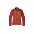 Smartwool Women's Classic Thermal Merino Base Layer 1/4 Zip Pecan Brown Digi Plaid