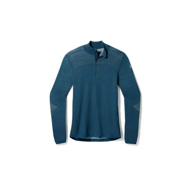 Smartwool Men's Intraknit Thermal Merino Base Layer 1/4 Zip Twilight Blue
