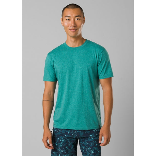 Prana Crew T-Shirt Cove Heather