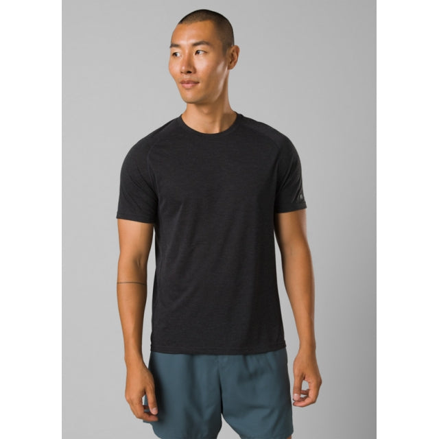 Prana Mission Trails SS Tee Black Heather